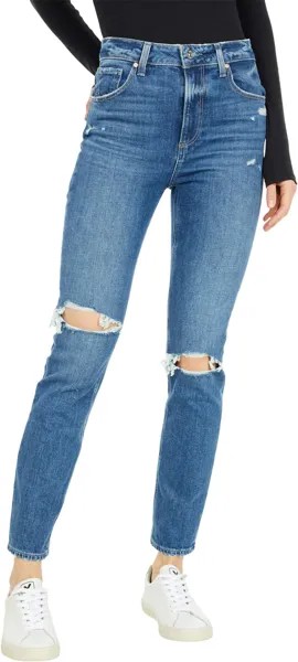 Джинсы Paige Sarah Slim in Ware Destructed, цвет Ware Destructed