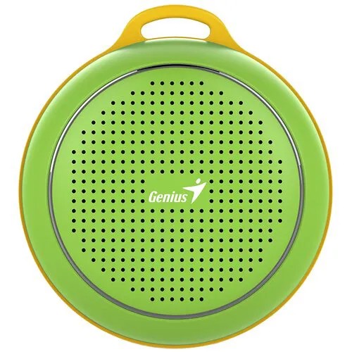 Портативная акустика Genius SP-906BT Plus R2, 3 Вт, green