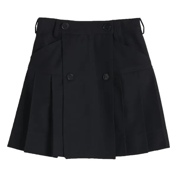Юбка Simone Rocha Pleated Mini Kilt 'Navy', синий