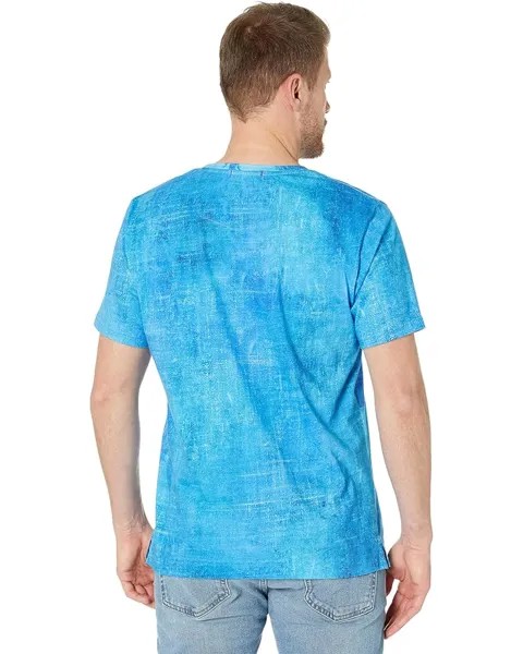 Футболка Robert Graham Forbidden Island Short Sleeve Knit T-Shirt, синий