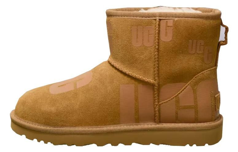Зимние ботинки унисекс коричневые Ugg