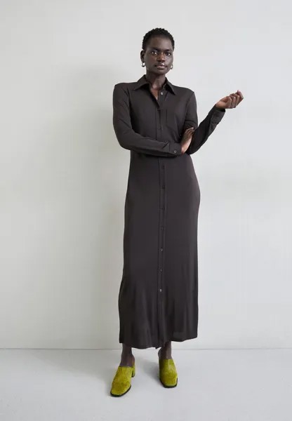Платье макси DRESS Filippa K, цвет dark choco