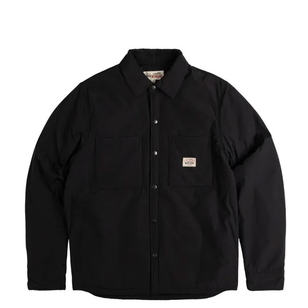 Рубашка Padded Tech Overshirt Stussy, черный