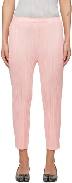 Розовые февральские брюки Monthly Colors Pleats Please Issey Miyake