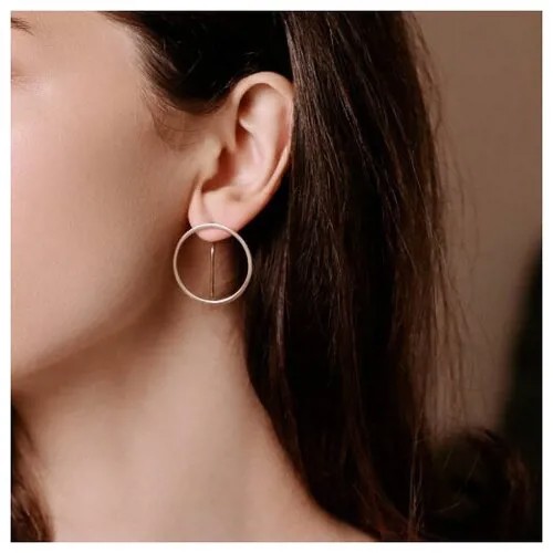 Серьги золото, 585 проба