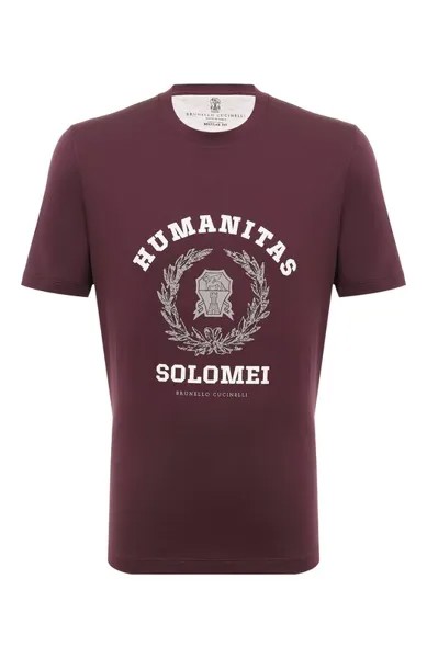 Хлопковая футболка Brunello Cucinelli
