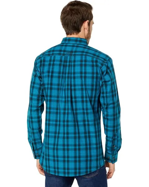 Рубашка Ariat Pro Series Kingston Fitted Shirt, цвет Ocean Depths