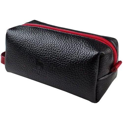 Косметичка MUMI, 7.5х7.5х14.5 см, черный