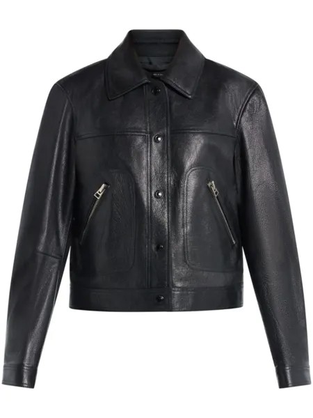 TOM FORD кожаная куртка, черный