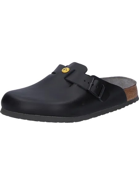 Тапочки Birkenstock Pantoletten Boston ESD, черный