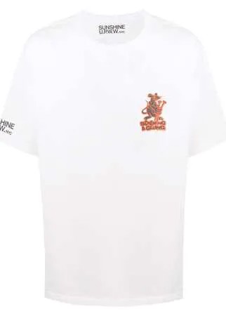 U.P.W.W. футболка оверсайз с надписью