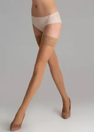 Чулки женские Giulia EMOTION 40 бежевые 3-4 (M/L)