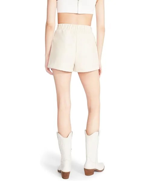 Шорты Steve Madden Faux The Record Shorts, цвет Bone