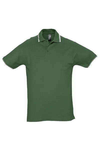 Рубашка поло с короткими рукавами из пике Practice SOL'S, зеленый