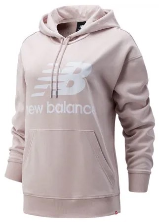 ESSENTIALS STACKED LOGO OVERSIZED PO HOODIE