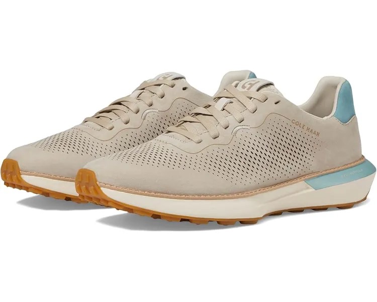 Кроссовки Cole Haan Grandpro Ashland Laser Perf Sneakers, цвет Slv Lining/Trellis