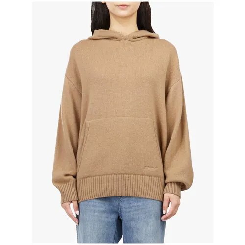 Худи MSGM Wool Pullover, бежевый, M