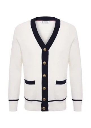 Хлопковый кардиган Brunello Cucinelli