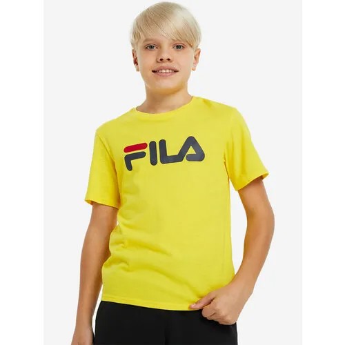 Футболка Fila, размер 158-164, желтый