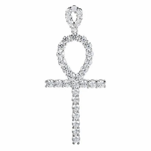 Подвеска ELEMENT47, серебро, 925 проба, фианит