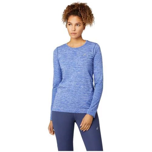 Футболка С Длинным Рукавом Беговая Asics Race Seamless Ls Monaco Blue (Us:l)