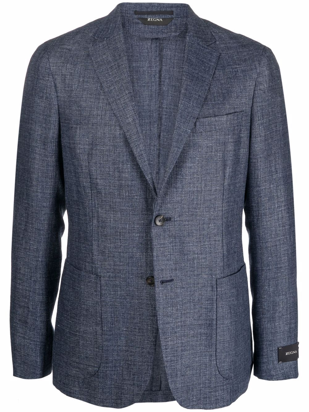 Z Zegna однобортный пиджак