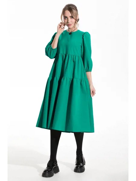 Платье 4858 зеленый