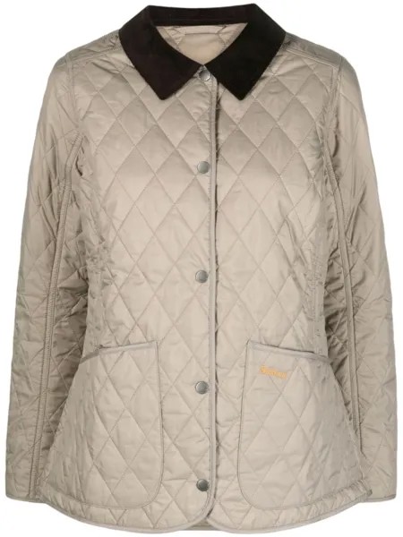 Barbour стеганая куртка Annandale, серый