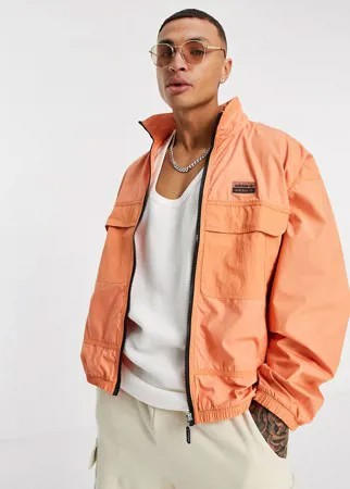 Бледно-оранжевая олимпийка от комплекта adidas Originals-Оранжевый цвет