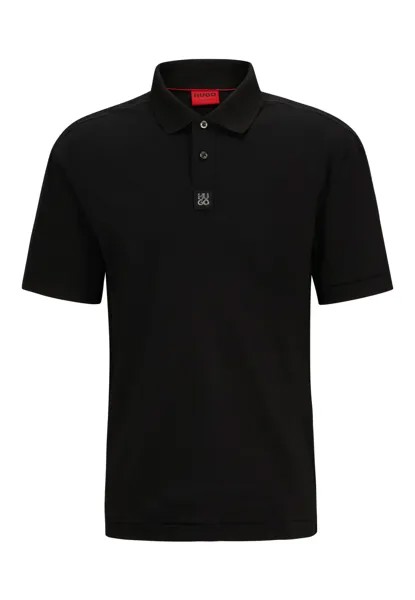 Рубашка поло HUGO DEABO Regular Fit, черный