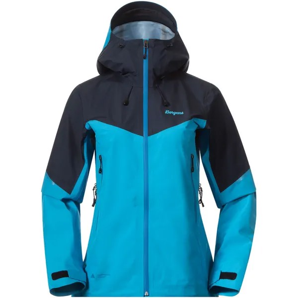 Женская куртка Rabot Light 3L Shell Bergans, бирюзовый