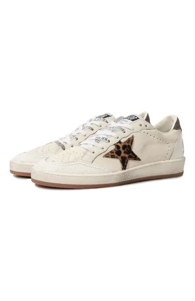 Кожаные кеды Ball Star Golden Goose Deluxe Brand