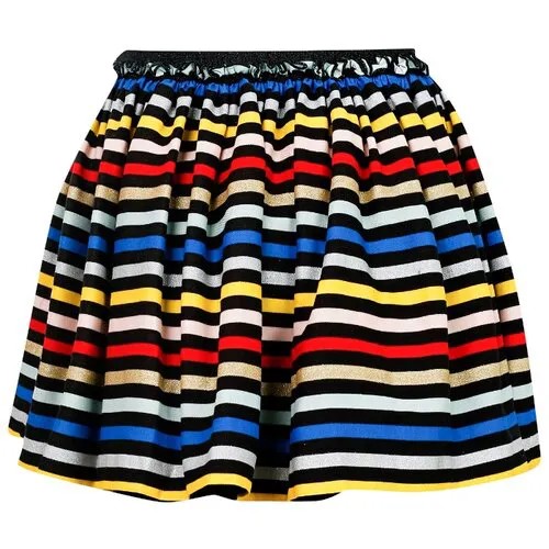 Юбка Sonia Rykiel размер 164, полоска/черный/желтый/красный