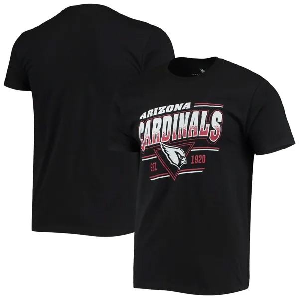 Черная мужская футболка Junk Food Arizona Cardinals Throwback
