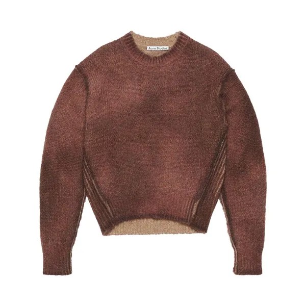 Джемпер Acne Studios Sprayed Knit Jumper, цвет Rust Red