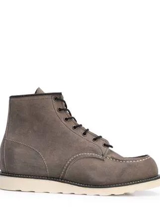 Red Wing Shoes lace-up leather boots