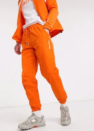 Оранжевые нейлоновые спортивные брюки Carrots-Оранжевый