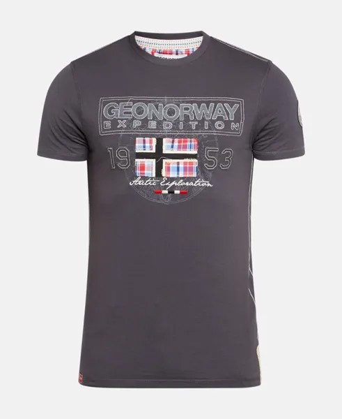 Футболка Geographical Norway, темно-серый