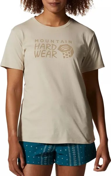 Женская рубашка с коротким рукавом с логотипом Mountain Hardwear MHW