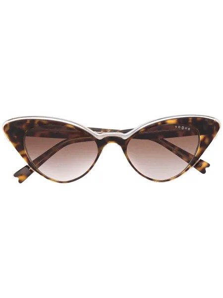 Vogue Eyewear солнцезащитные очки в оправе 'кошачий глаз'