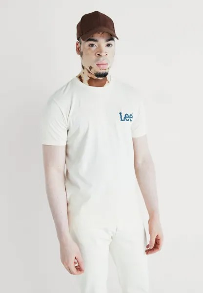 Базовая футболка Lee, серо-коричневый