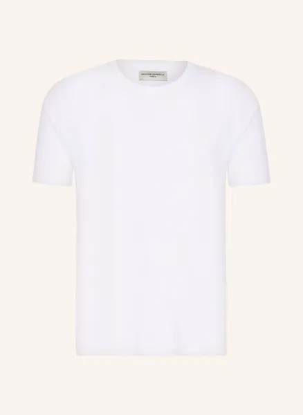 Льняная футболка Officine Générale, бежевый