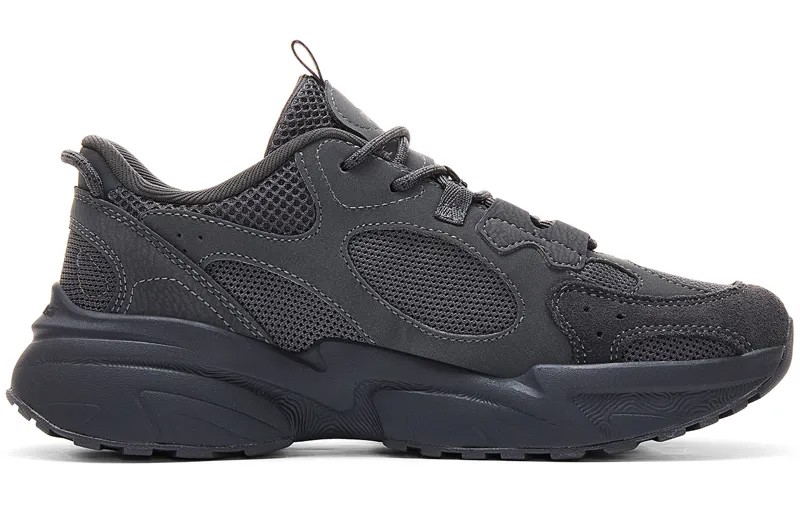 Кроссовки PEAK Lifestyle Shoes Women's Low-top Dark Gray, темно-серый