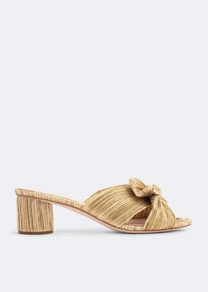 Мюли LOEFFLER RANDALL Emilia mules, золотой