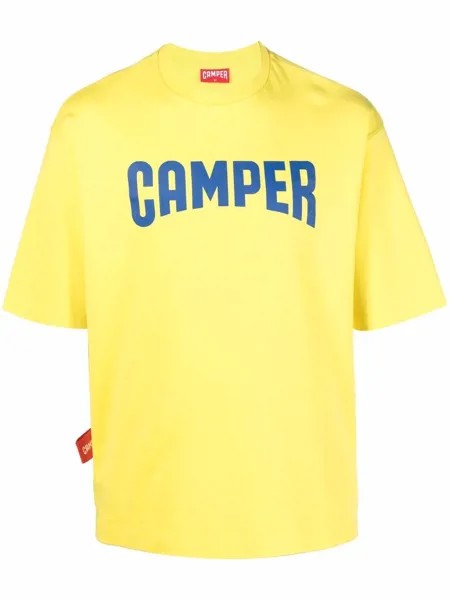 Camper футболка с логотипом