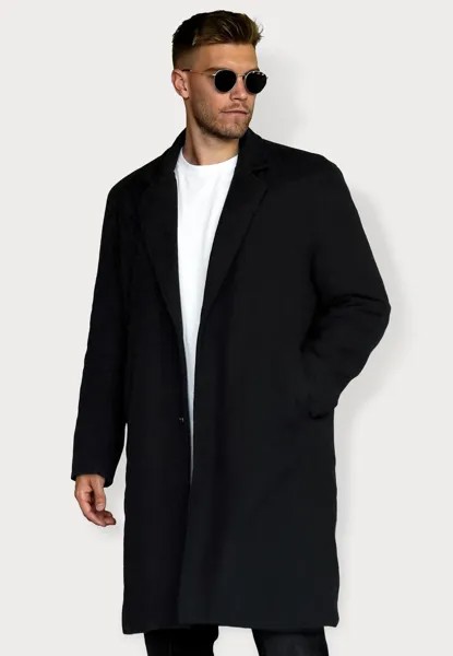 Классическое пальто OVERSIZED FLANNEL ESTEEM, цвет black