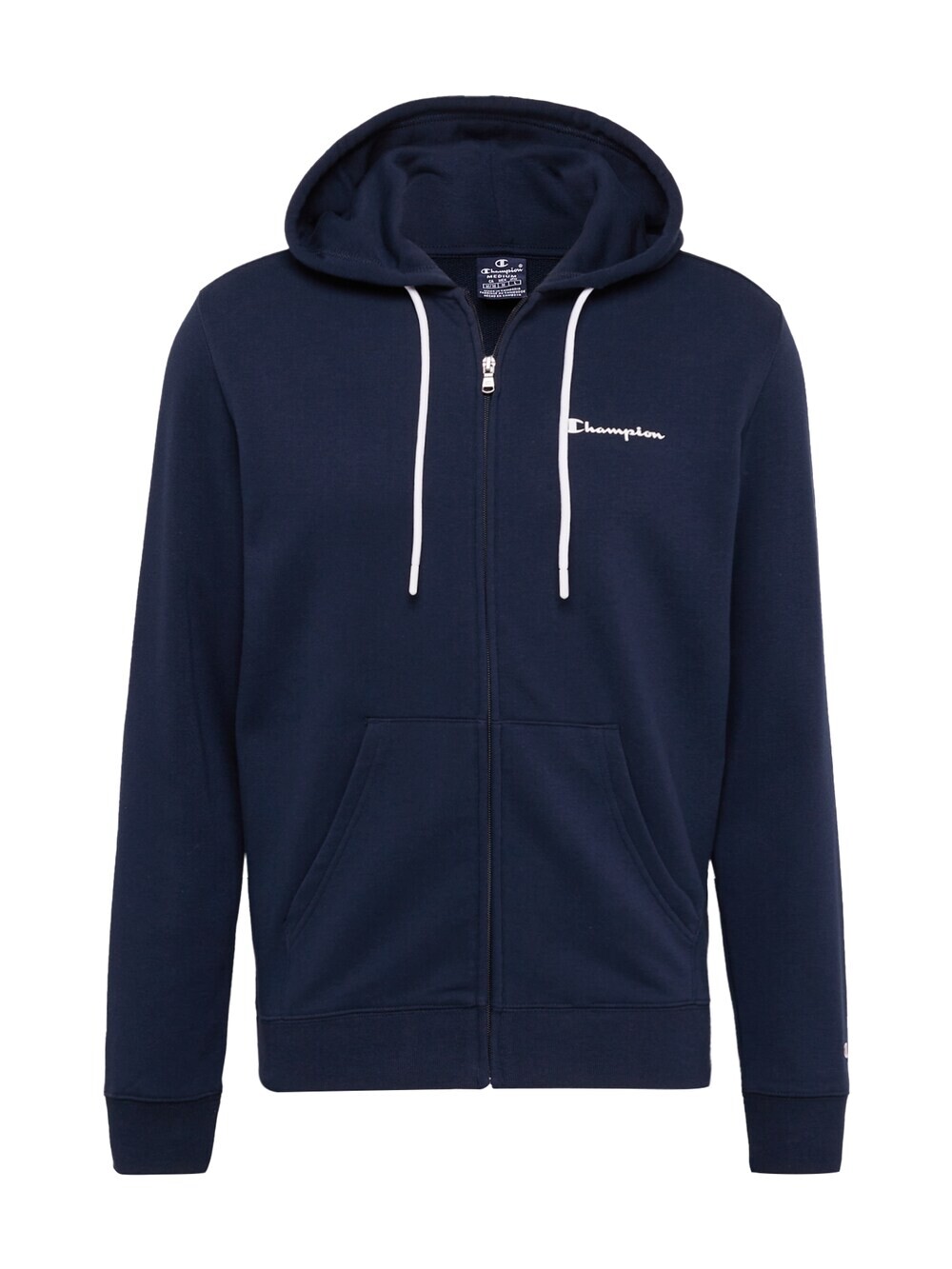 Толстовка на молнии Champion Authentic Athletic Apparel, темно-синий
