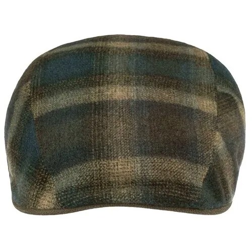 Кепка восьмиклинка STETSON, шерсть, подкладка, размер 61, синий