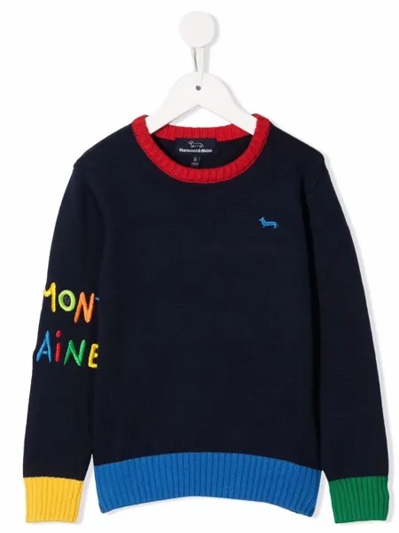 Harmont & Blaine Junior джемпер с вышитым логотипом