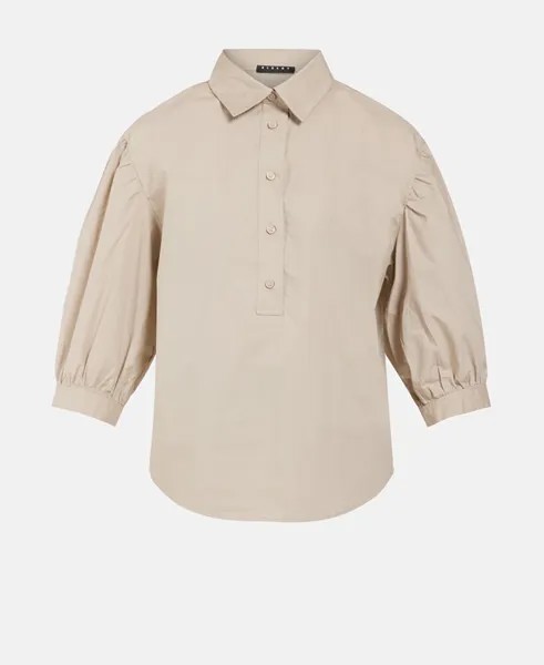 Рубашка блузка Sisley, песочный